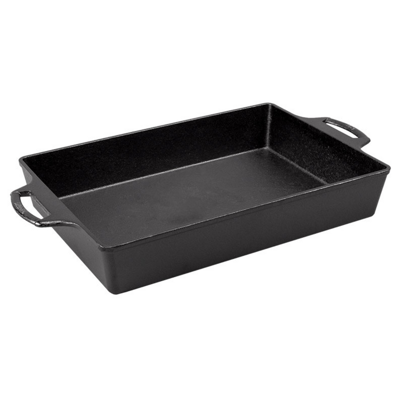 Lodge Cast Iron 9 x 13 Inch Seasoned Cast Iron Casserole