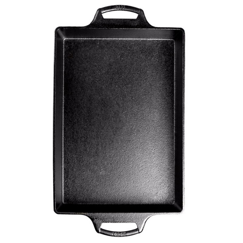 Lodge Cast Iron 9 x 13 Inch Seasoned Cast Iron Casserole