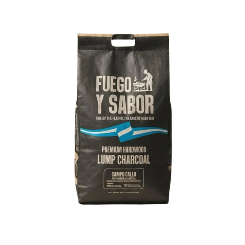 Fuego Y Sabor Premium Harwood Lump Charcoal, 17.6 lbs | GW STORE