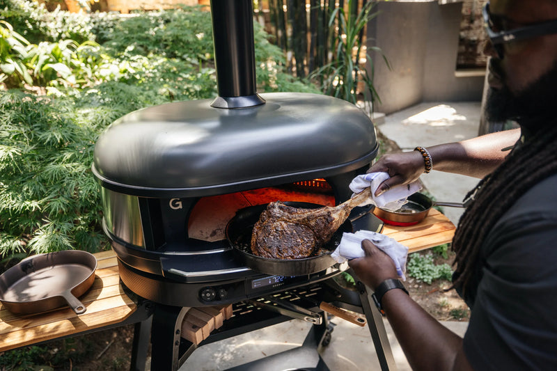 Gozney Dome Gen 2 Off-Black Dual Fuel Freestanding Outdoor Pizza Oven | GW STORE
