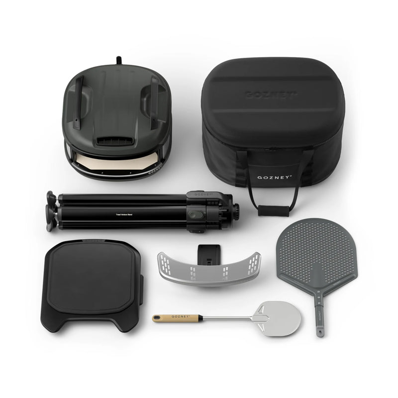Gozney Tread Off-Black Portable Propane Gas Pizza Oven Complete Bundle | GW STORE