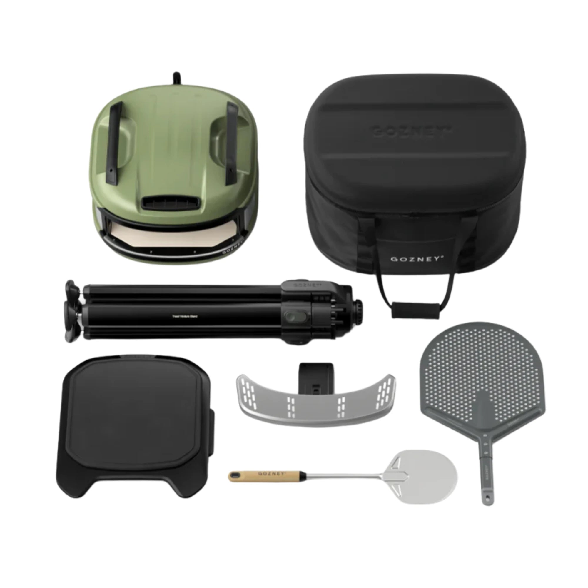 Gozney Tread Olive Portable Propane Gas Pizza Oven Complete Bundle | GW STORE