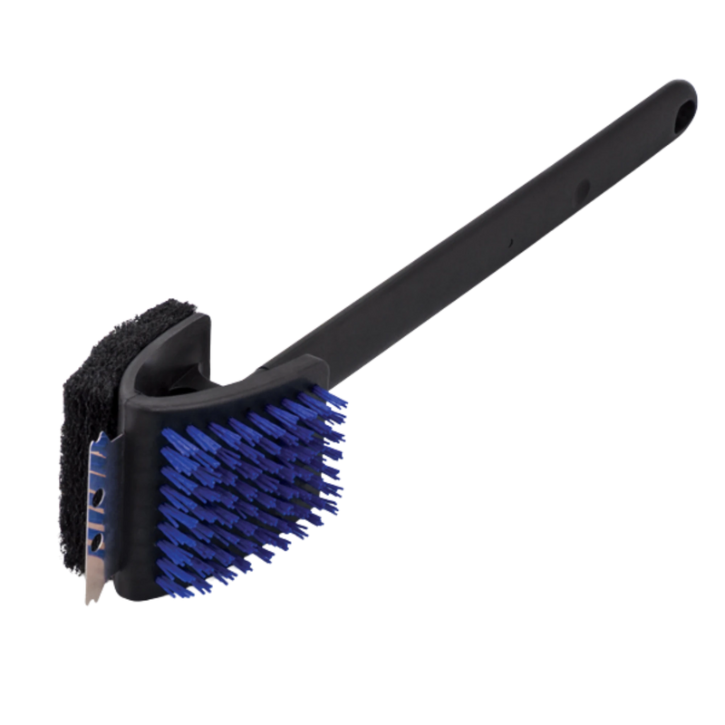 GrillPro 17-Inch Three-in-One Nylon Grill Brush | GW STORE