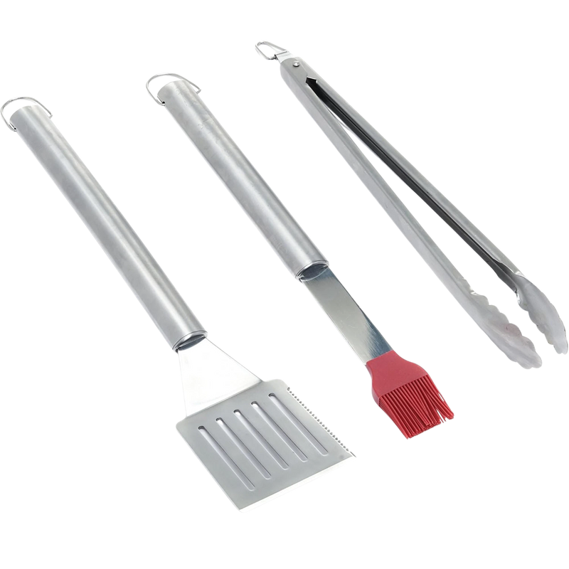 GrillPro 3-Piece Stainless Steel Tool Set | GW STORE