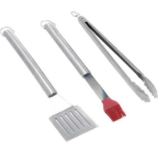 GrillPro 3-Piece Stainless Steel Tool Set | GW STORE