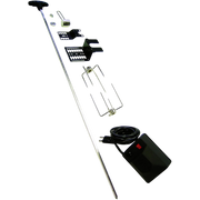 GrillPro 39.5 Inch Heavy Duty Universal Rotisserie Kit | GW STORE