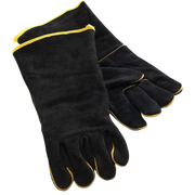 GrillPro Black Leather BBQ Gloves | GW STORE