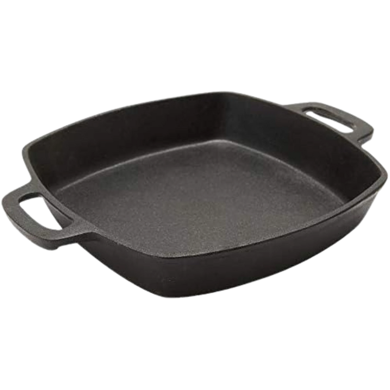 GrillPro Cast Iron Square Pan | GW STORE