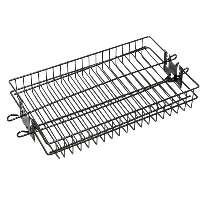 GrillPro Non-Stick Flat Spit Rotisserie Grill Basket | GW STORE