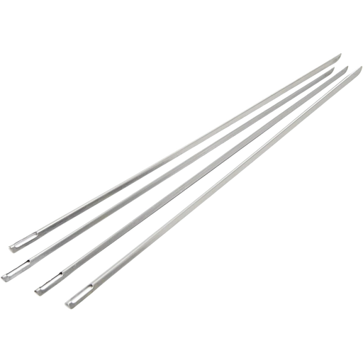 GrillPro Stainless Steel V-Shaped 15-Inch Grilling Skewers 4-pack | GW STORE