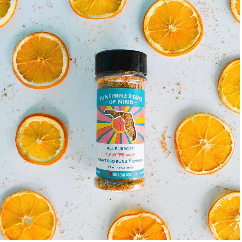 Grill Girl Sunshine State of Mind Craft BBQ Rub & Cocktail Rimmer 4 oz | GW STORE