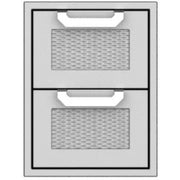 Hestan 16" Double Storage Drawer Recessed Marquise Accented Panels | GW STORE