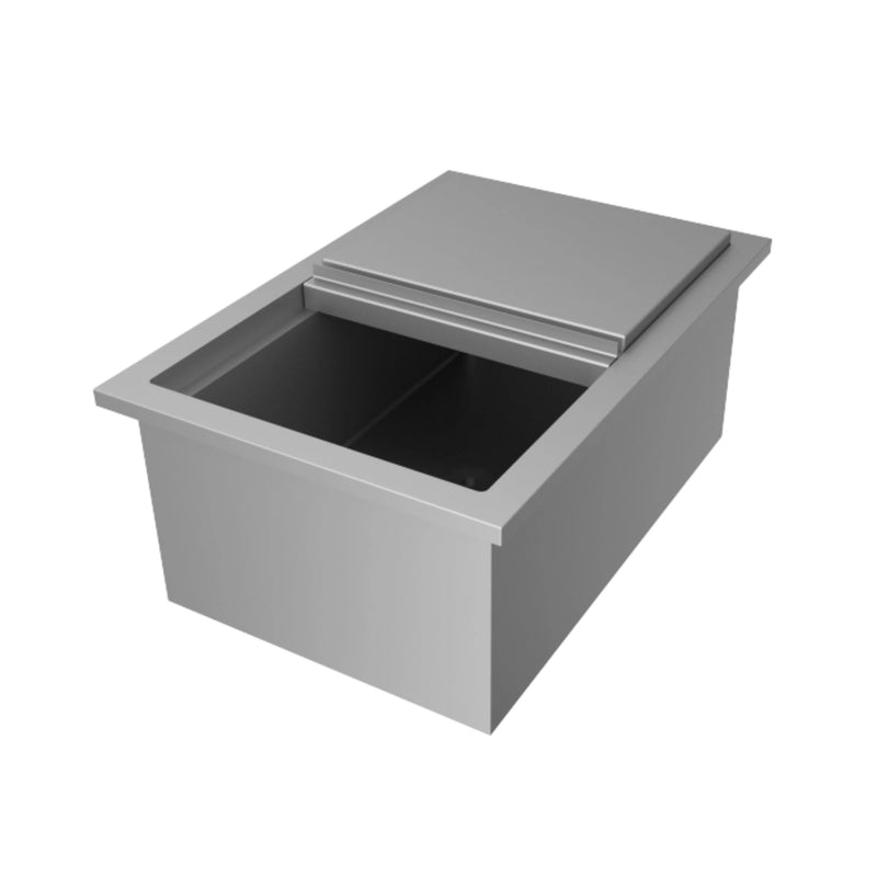 Hestan 16" Outdoor Ice Bin Drop-In Ice Chest | GW STORE
