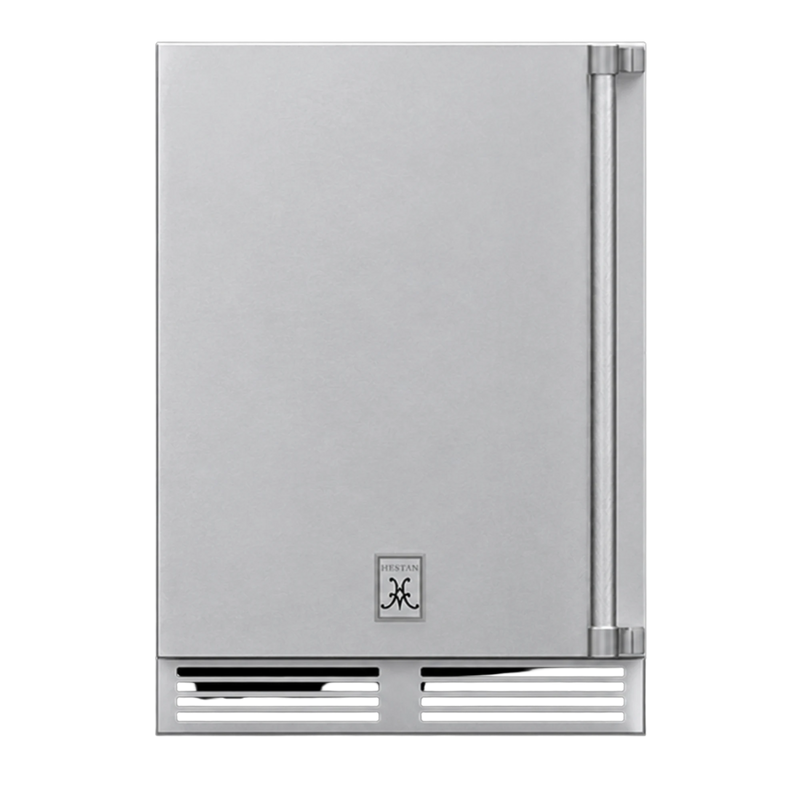 Hestan 24-Inch Outdoor Refrigerator with Lock & LED Lighting - 5.2 Cu. Ft. | GW STORE