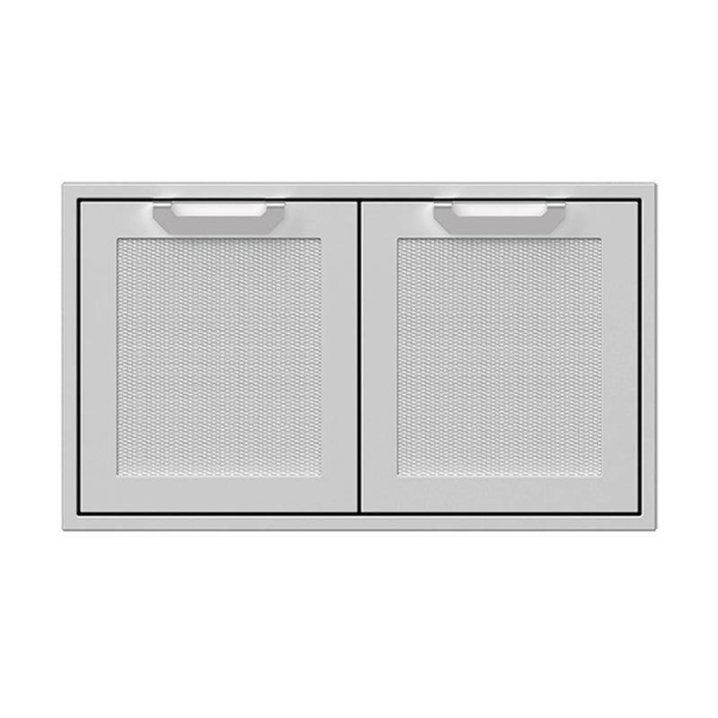 Hestan 36" Double Storage Doors Recessed Marquise Accented Panels | GW STORE