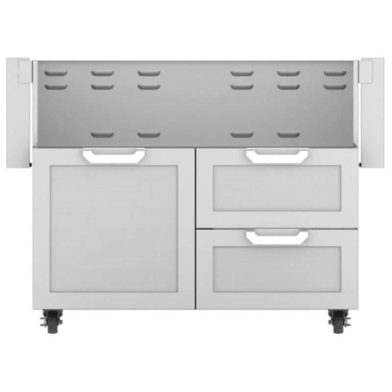 Hestan GCR42 42-Inch Grill Cart with Double Drawers & Soft-Close Door | GW STORE