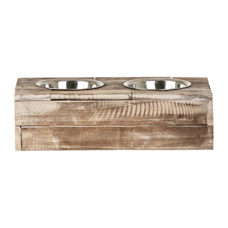 Huntley Pet Berjen Small Double Feeder | GW STORE