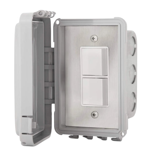 Infratech Single Duplex Stack Switch w/ Weatherproof Cover | GW STORE