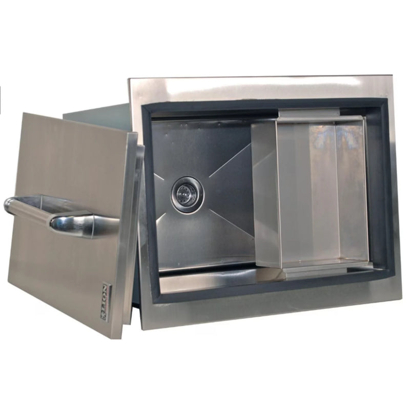 Stainless Steel Ice Chest 21 3/8" x 16 7/8"