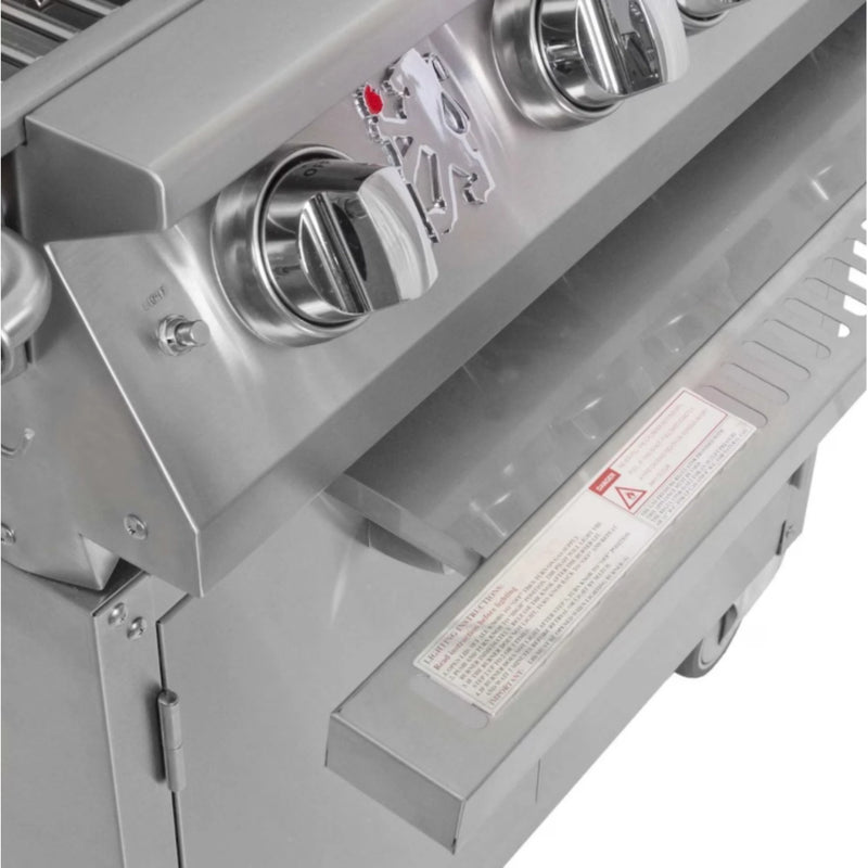 Lion L75000 32-Inch 4-Burner Stainless Steel Built-In Propane Gas Grill