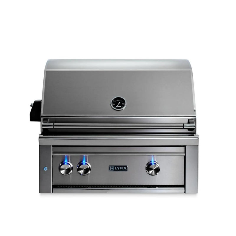 Lynx L30TR Professional 30-Inch Built-in Gas Grill with One Infrared Trident Burner And Rotisserie | GW STORE