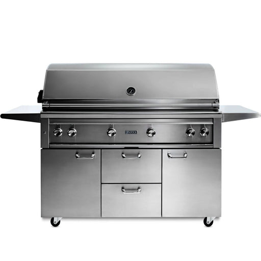 Lynx L54TRF Professional 54-Inch Freestanding Gas Grill With One Infrared Trident Burner And Rotisserie | GW STORE