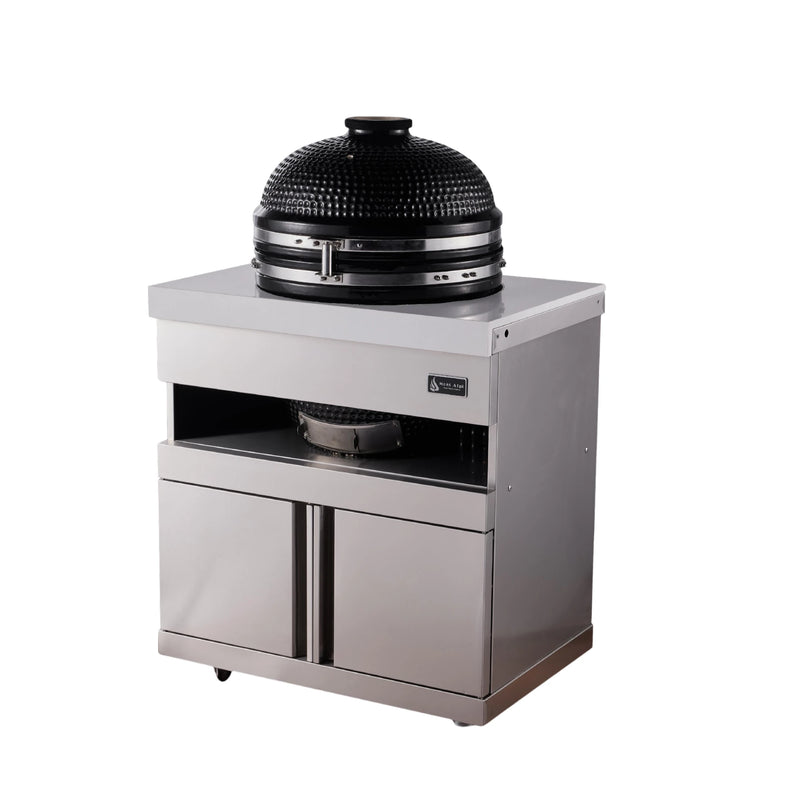 Mont Alpi MAKM-18 Stainless Steel 18-Inch Universal Kamado Grill Module | GW STORE