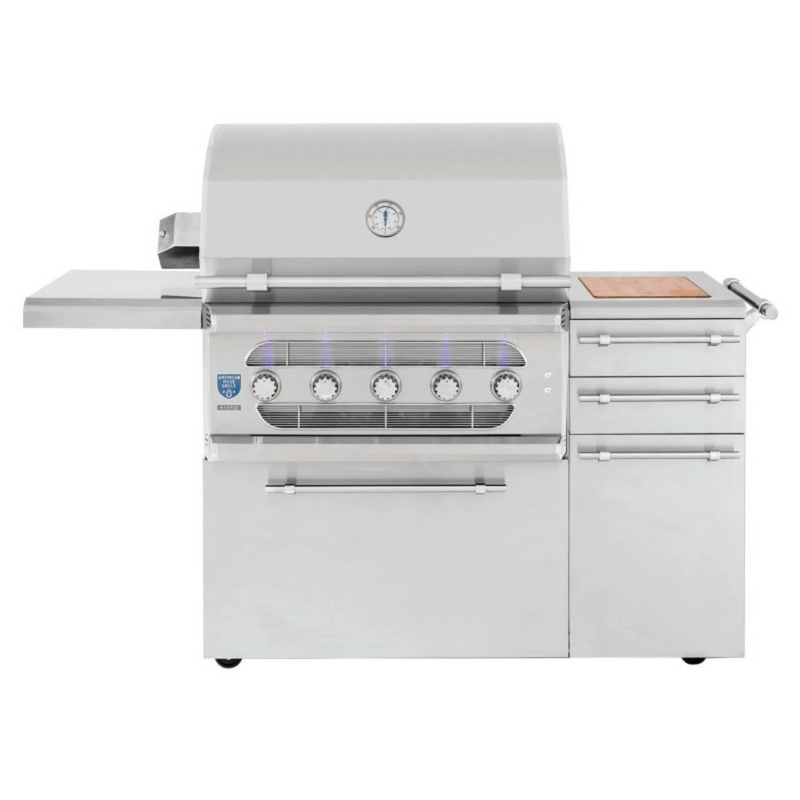 American Made Grills Muscle 36-Inch Freestanding Hybrid Grill | GW STORE