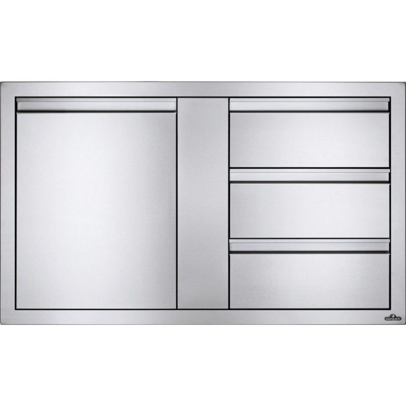 Napoleon BI-4224-1D3DR - 42" x 24" Large Single Door & Triple Drawer Combo
