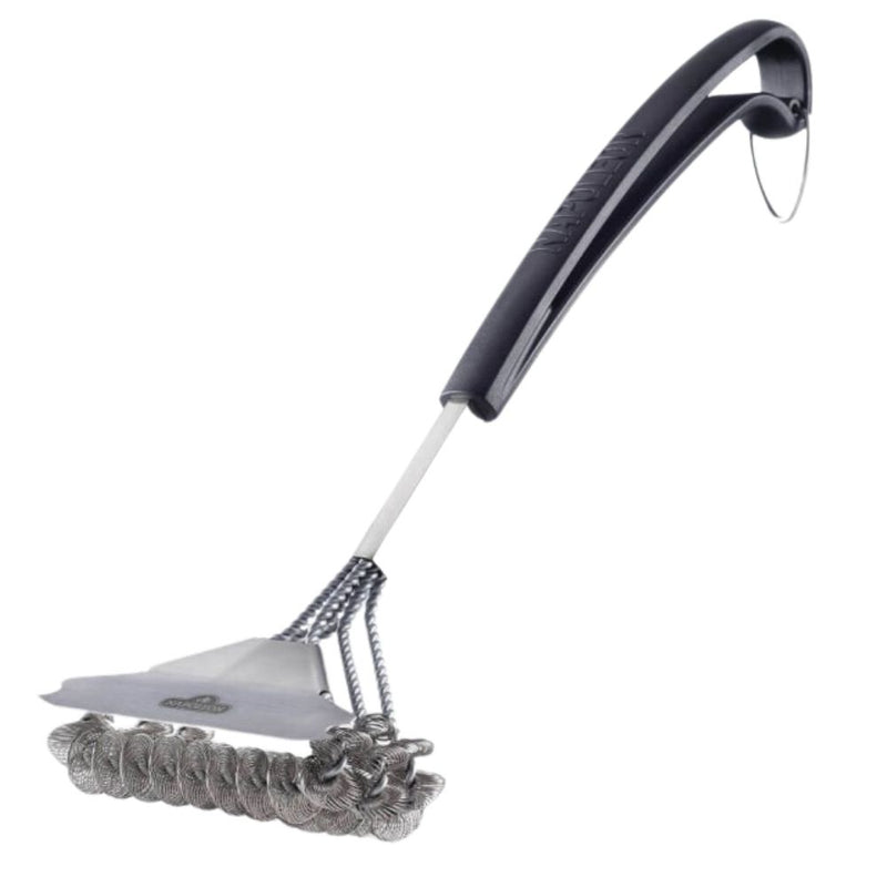 Napoleon 62059 Bristle-Free Triple-Row Grill Brush w/ Rolled Stainless Steel | GW STORE