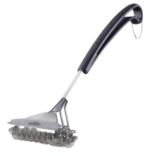 Napoleon 62059 Bristle-Free Triple-Row Grill Brush w/ Rolled Stainless Steel | GW STORE