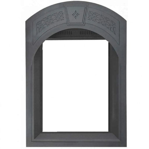 Napoleon Arched Black Heritage Pattern Surround with Safety Barrier for Park Avenue™ | GW STORE