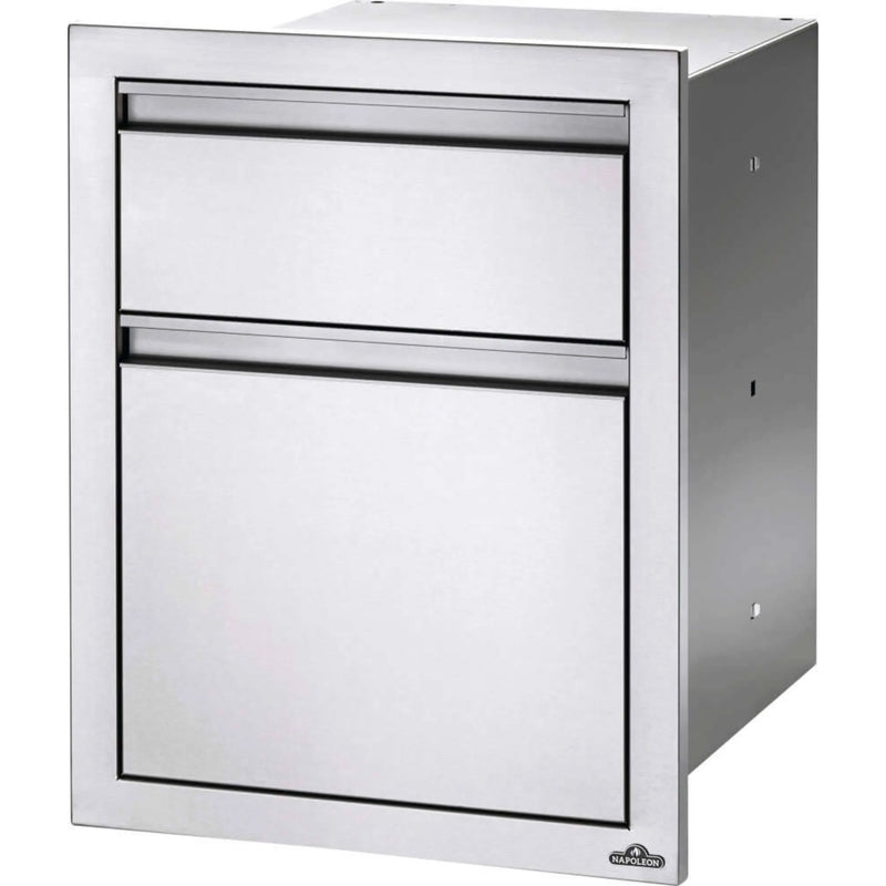 Napoleon BI-1824-1W 18" X 24" Double Drawer: Waste Bin | GW STORE