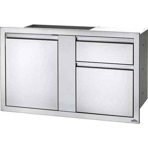 Napoleon BI-4224-1D1W - 42" x 24" Large Door & Waste Bin Drawer Combo | GW STORE