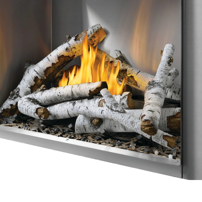 Napoleon BLKRS36 Birch High Definition Log Kit for Riverside 36" Fireplace | GW STORE