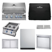 Napoleon Built-in 32-Inch Gas Grill Outdoor Kitchen Complete Package | GW STORE