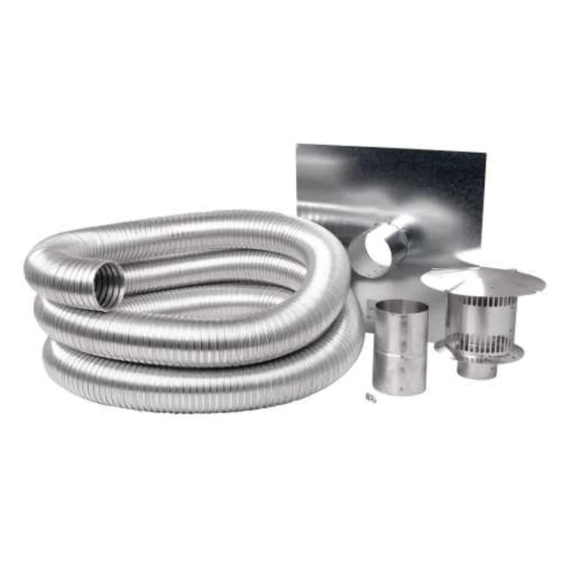 Napoleon Compressed Aluminum Flexible Gas Liner Kit 25ft Length, 3" Diameter (20 pcs) | GW STORE