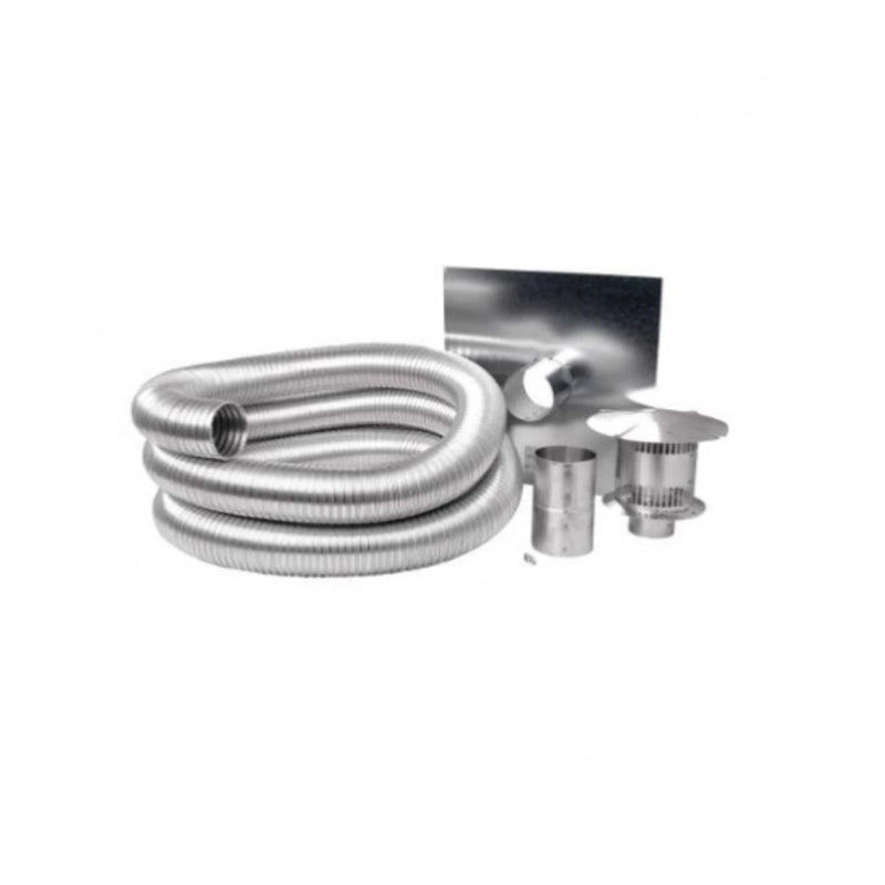 Napoleon Compressed Aluminum Flexible Gas Liner Kit 6-Inch Diameter 25-Foot | GW STORE