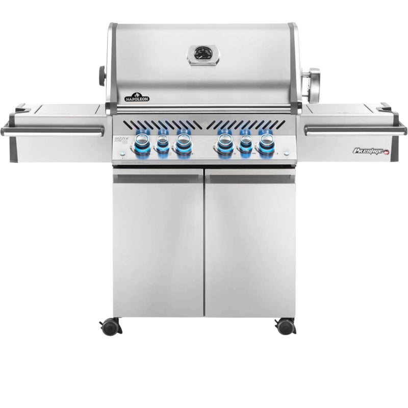 Napoleon Prestige PRO™ 500 RSIB Freestanding Gas Grill with Infrared side and Rear Burners | GW STORE