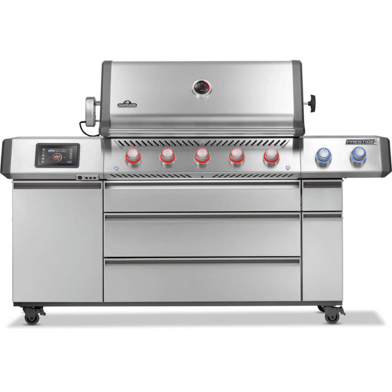 Napoleon Prestige PRO 665 Elite Freestanding Gas Grill with Smart Technology & Electric Smoker Box | GW STORE