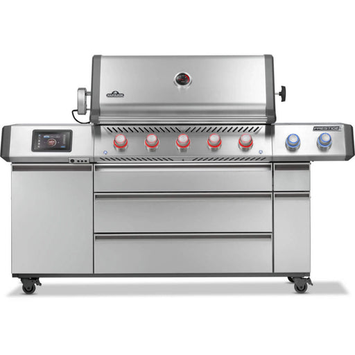 Napoleon Prestige PRO 665 Elite Freestanding Gas Grill with Smart Technology & Electric Smoker Box | GW STORE