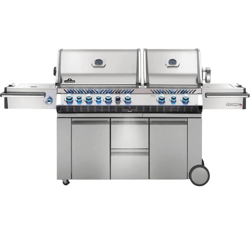 Napoleon Prestige PRO™ 825 RSBI Premium Freestanding Gas Grill with Power Side Burner, Infrared Rear & Bottom Burners | GW STORE