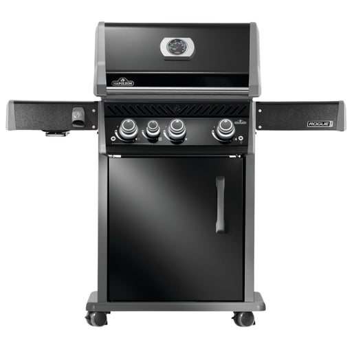 Napoleon Rogue® PRO 425 SIB Black Freestanding Gas Grill w/ Infrared Side Burner | GW STORE