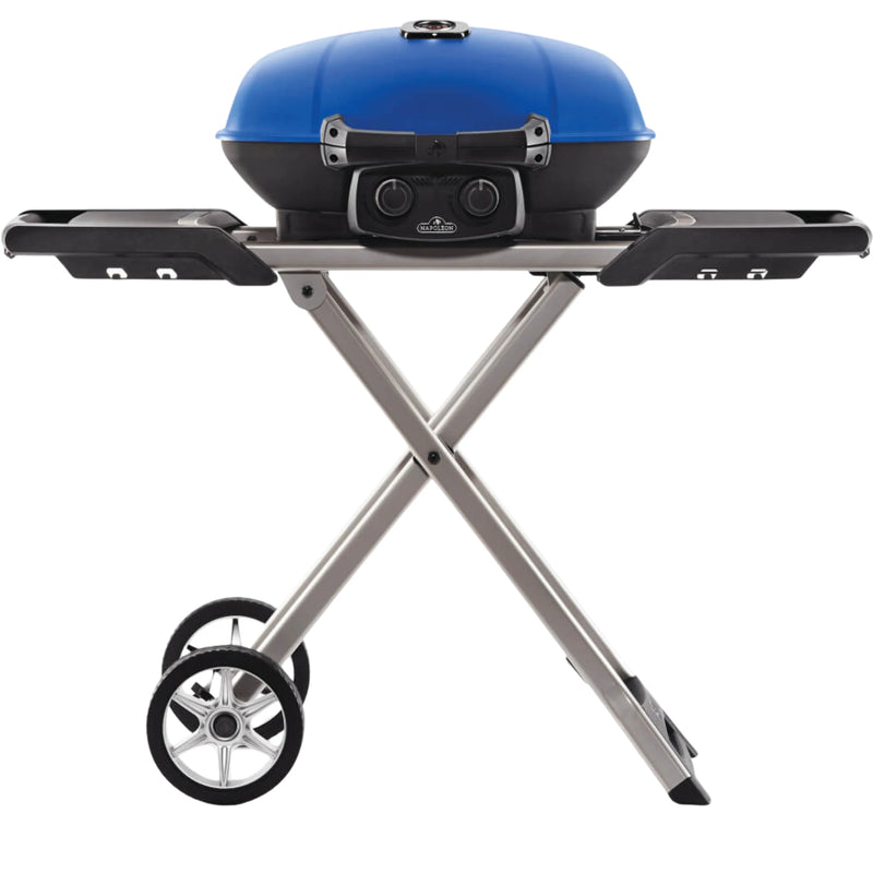 Napoleon TQ285X-BL-1 Portable Gas Grill With Scissor Cart - Blue | GW STORE