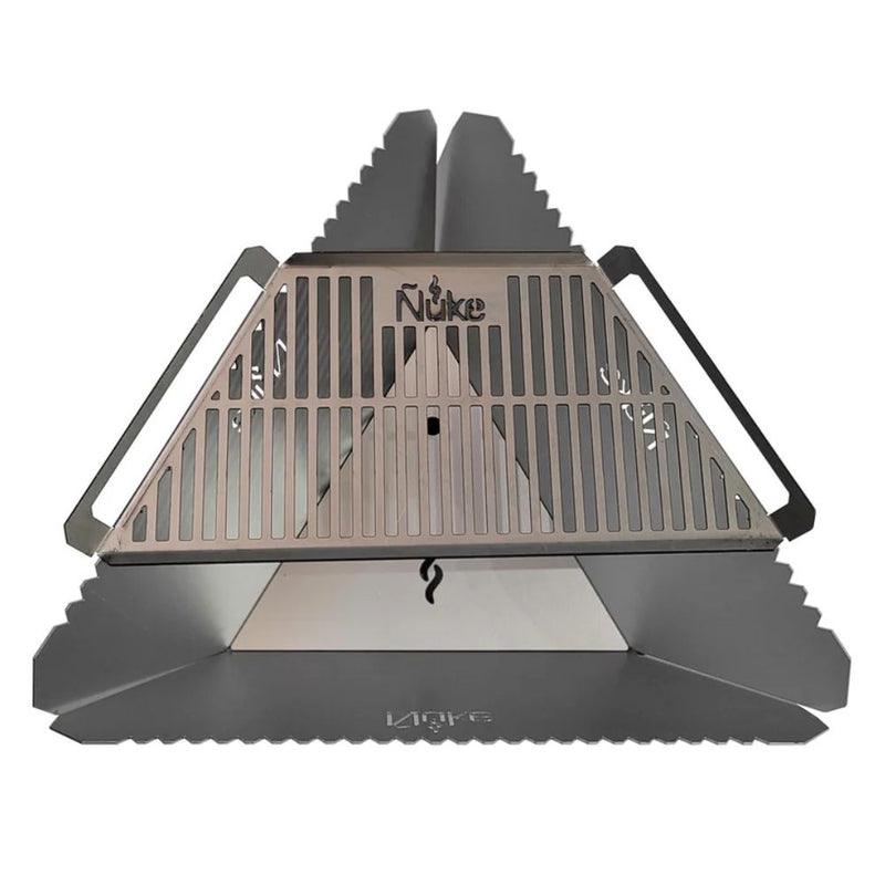 Nuke 500 Fire Pit Grill - Folds Flat Firepit & Grill | Buy at GW STORE