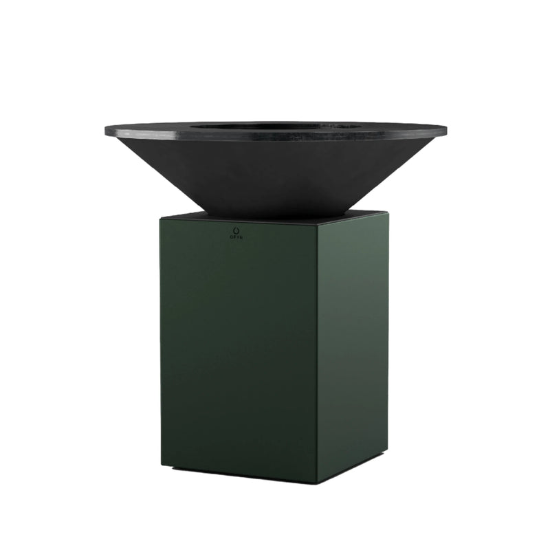 OFYR OC1CG100 Chrome Green 100 Open Fire Grill | GW STORE