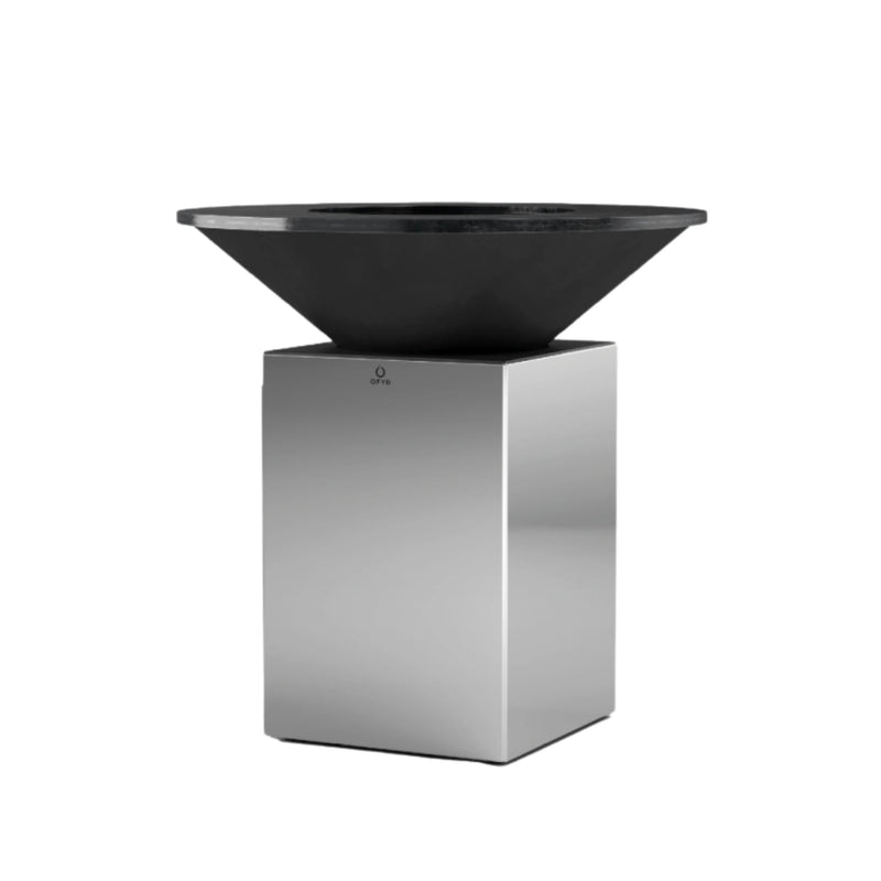 OFYR OC1MS100 Mirrored Stainless Steel 100 Open Fire Grill | GW STORE