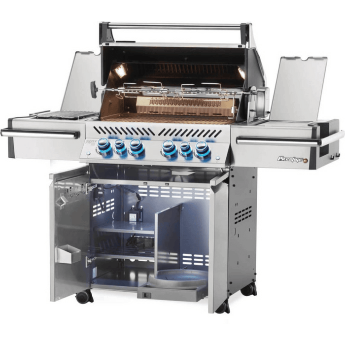 Napoleon Prestige PRO™ 500 RSIB Freestanding Gas Grill with Infrared side and Rear Burners