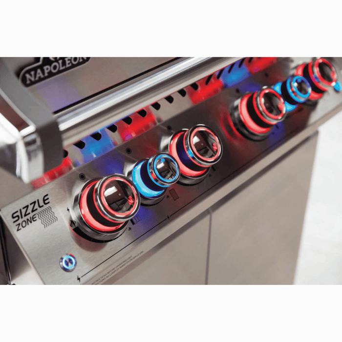 Napoleon Prestige PRO™ 500 RSIB Freestanding Gas Grill with Infrared side and Rear Burners