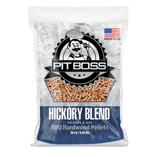 Pit Boss Hickory Blend Hardwood Pellets, 20lb | GW STORE
